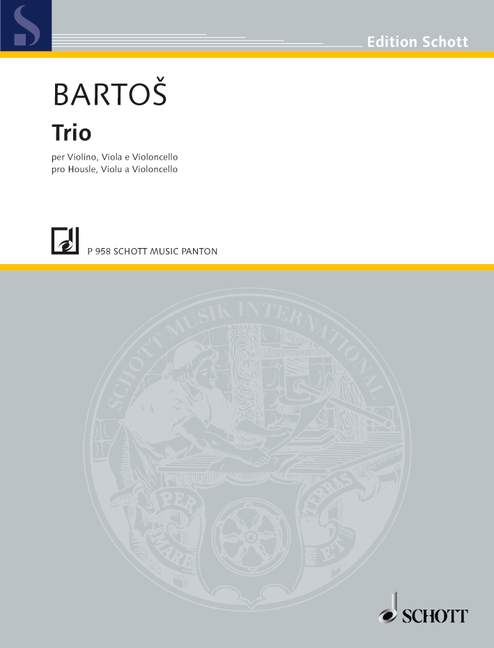 Trio op. 123, for string trio, Score and parts