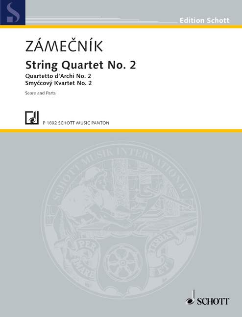 String quartet II, Score and parts