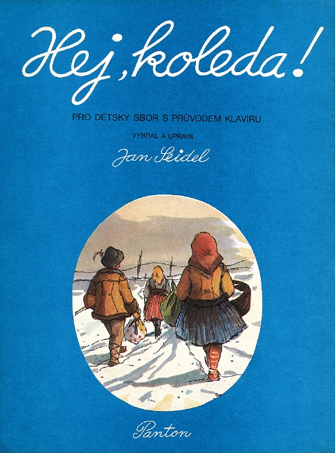 Hey, Carol!, for solovoice, children's choir and piano, Score