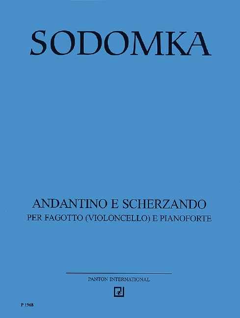 Andantino and Scherzando, for bassoon (cello) and piano