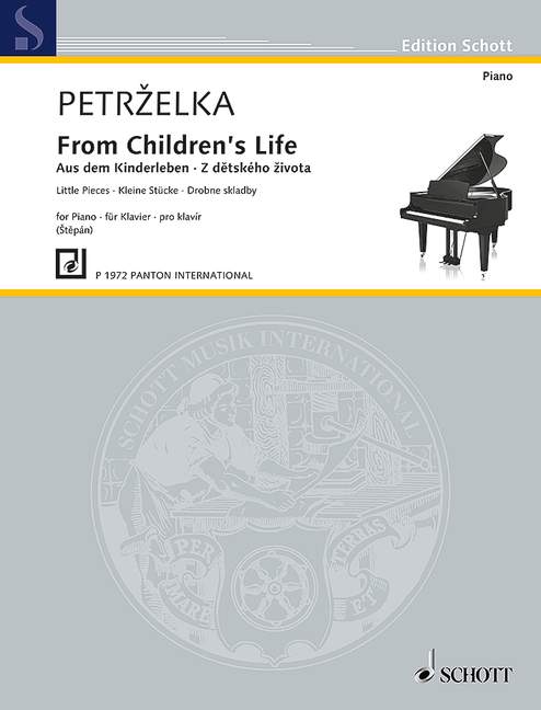 From Children's Life, Little Pieces, for piano