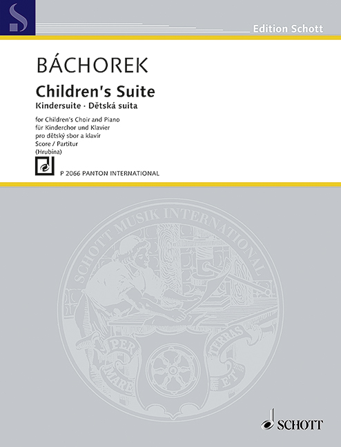 Children's Suite, for children's choir and piano, Score
