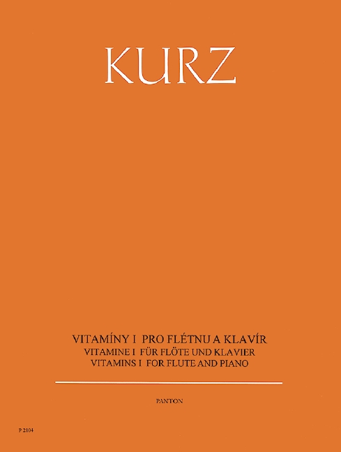 Vitamine I, for flute and piano