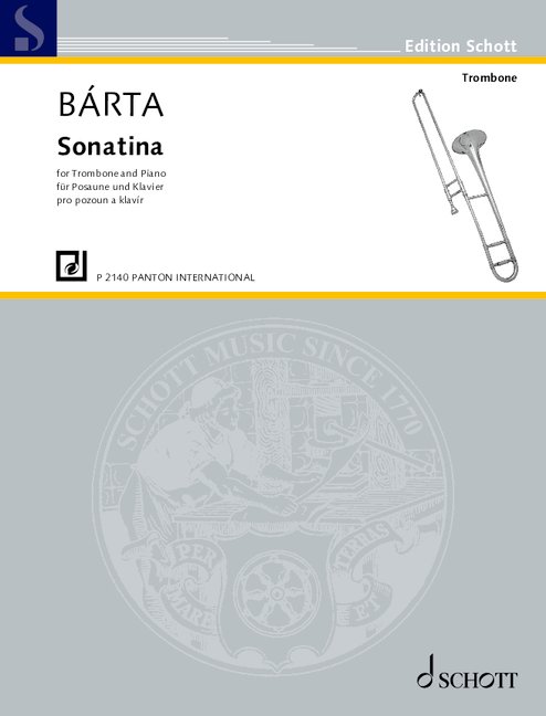 Sonatina, for trombone and piano. 9790205003463