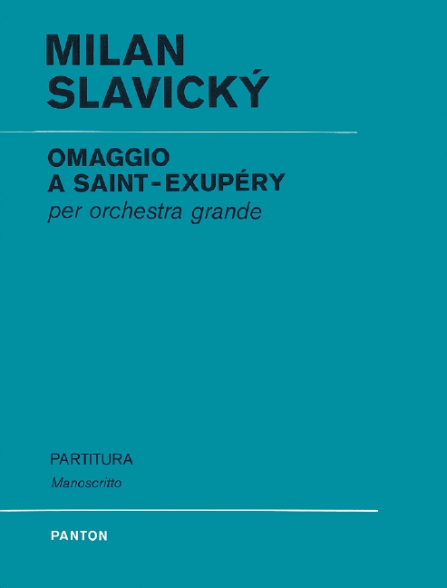 Omaggio a Saint-Exupery, for orchestra, Score