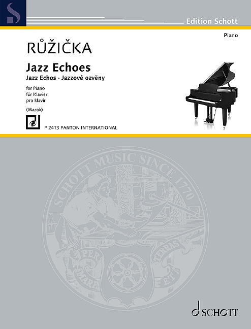Jazz Echoes, Jazz Echos / Jazzové ozveny, for Piano