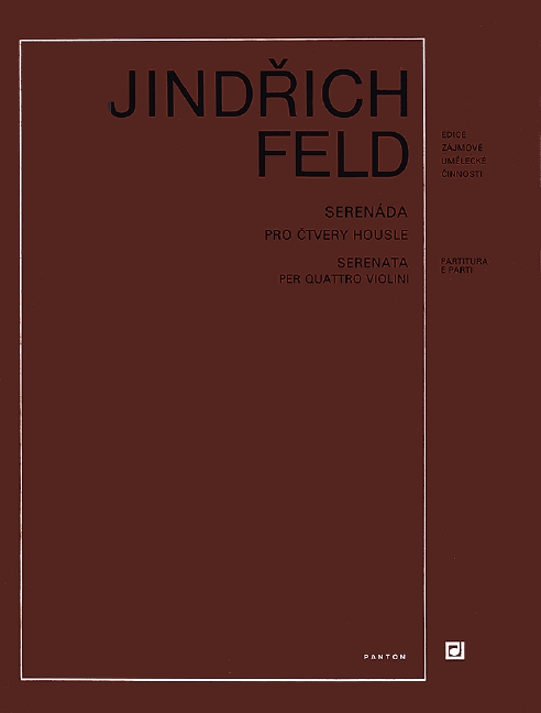 Serenade, for 4 violins, Score and parts