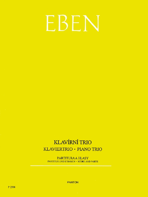 Piano Trio, for violin, cello and piano, Score and parts