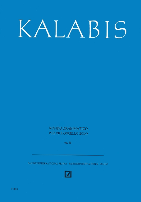 Rondo Drammatico op. 86, for cello