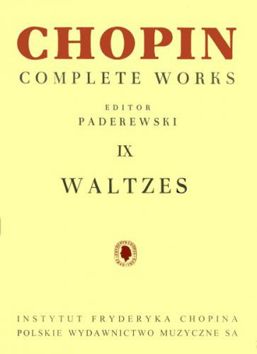 Waltzes, Complete Works IX, for Piano