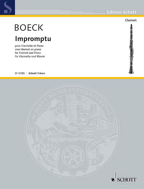Impromptu, for clarinet and piano