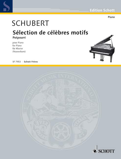 Selection of more celebrated motives, Potpourri, for piano