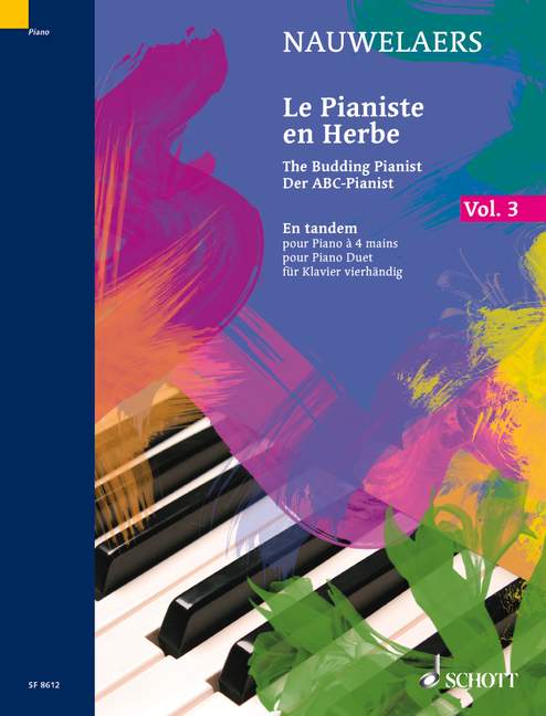 Le Pianiste en Herbe Vol. 3, The Budding Pianist, for Piano (4 hands)