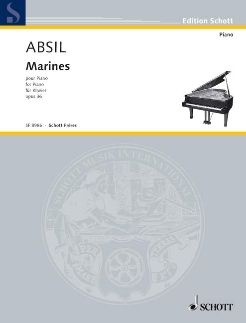 Marines op. 36, for piano