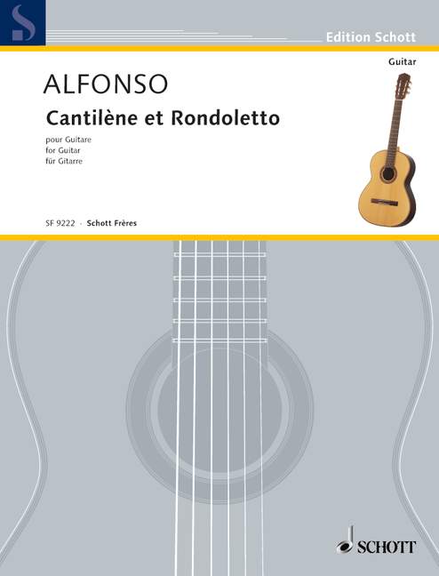 Cantilène et Rondoletto, for guitar