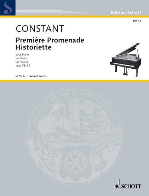 Première Promenade / Historiette op. 38 u. 39, for piano
