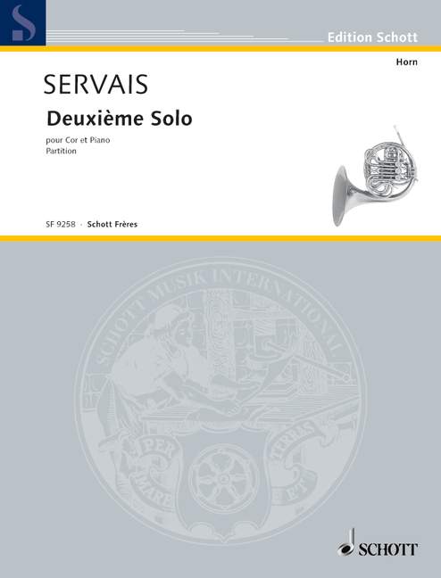 Deuxième Solo, for horn and piano