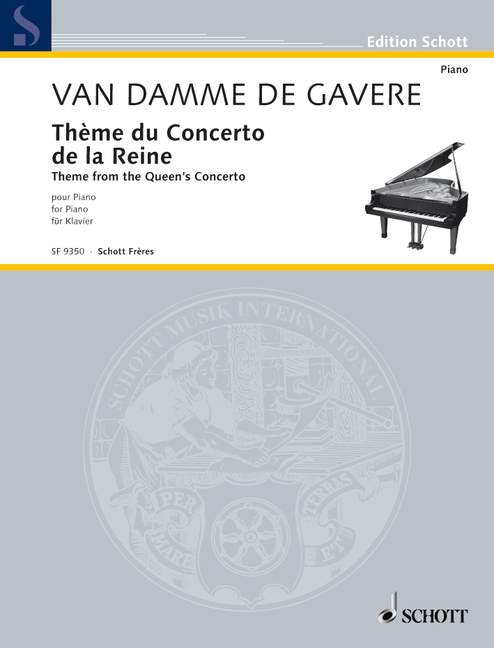 Theme from the Queen's Concerto, for piano
