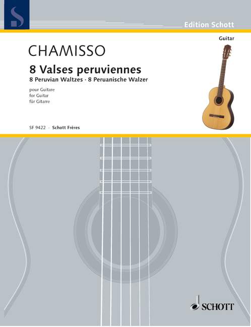 Eight Peruvian Waltzes, for guitar