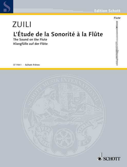 The sound of the flute, according to the Great Master Solos