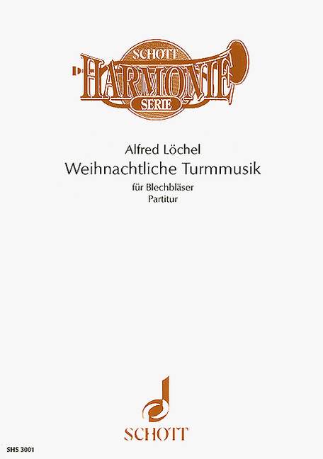 Christmas Tower Music, Five part movements for brass with variable instrumentation, for 5-9 wind instruments, Score
