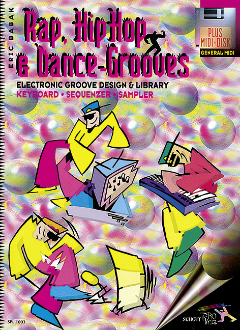 Rap, HipHop & Dance Grooves, Electronic Groove Design & Library for Keyboard - Sequenzer- Sampler