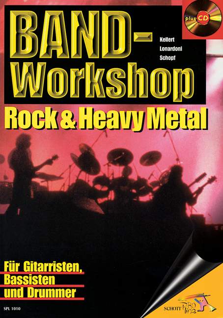Band-Workshop, Rock & Heavy Metal, for guitar, bass, Drums