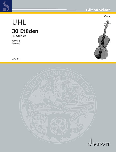 30 Studies, for viola