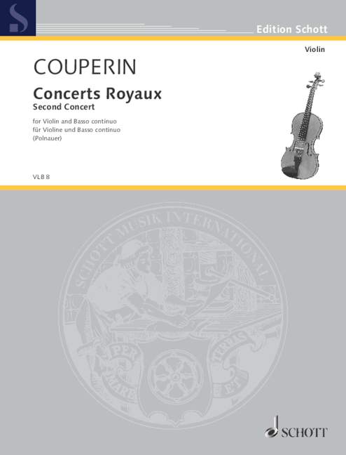Concerts royaux, Second Concert D Major, for violin and basso continuo