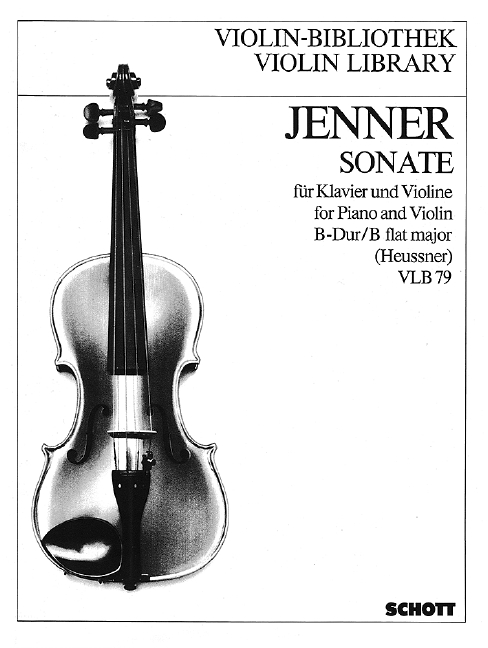 Sonata in Bb Major, for violin and piano