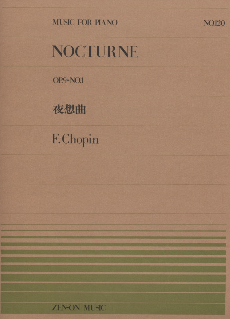 Nocturne op. 9/1, for piano