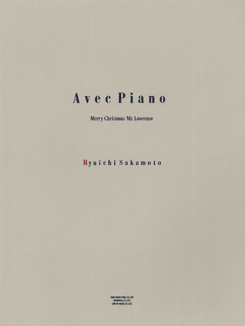 Avec Piano, Merry Christmas Mr. Lawrence