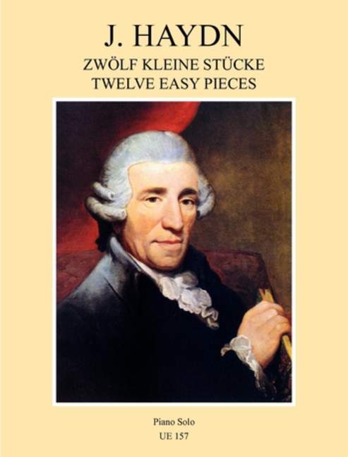 12 Easy Pieces, for piano, Score
