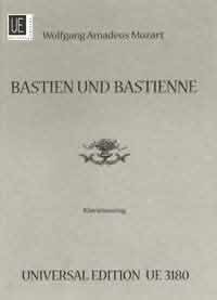 Bastien und Bastienne KV 50 (46b), Comic Opera in 1 Act, Piano reduction