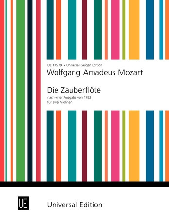 The Magic Flute, From an edition of 1792, for 2 violins, Performing score
