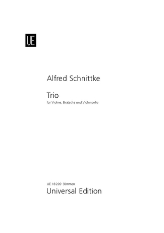 String Trio, for violin, viola and cello, Set of parts