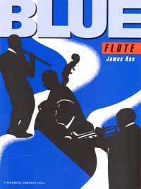 Blue Flute, for flute and piano, Score