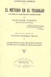 El método en el trabajo: consejos técnicos... para el estudio de obras para piano