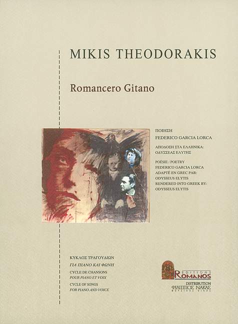 Romancero Gitano, Cycle of Songs, for Voice and Piano