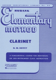 Rubank Elementary Method, for clarinet, Tune book