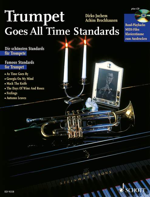 Trumpet Goes All Time Standards, Famous Standards for Trumpet, piano ad libitum