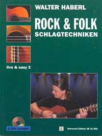 Techniques 2 - Folk-Rock-Traditionals with 2 Cds Vol. 2, for guitar, Edition with play-along