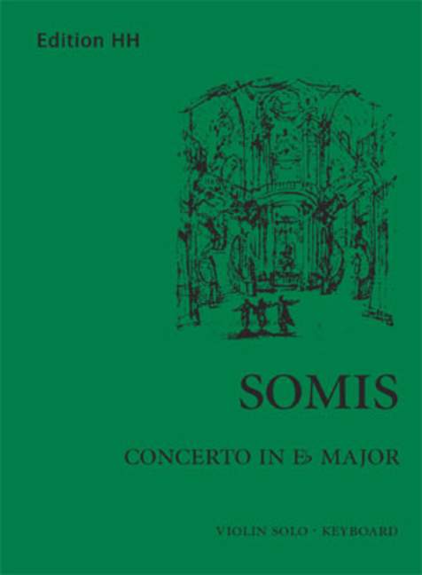 Concerto in E flat major, for violin, strings and basso continuo, Full score