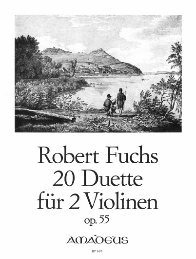 20 Duets op. 55, for 2 violins, Performing score