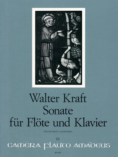 Sonata, for flute and piano, Score