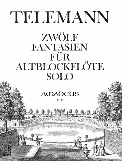 12 Fantasies, for treble recorder solo