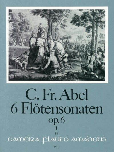 6 Flute Sonatas op. 6/1-3 Vol. 1, for flute and basso continuo