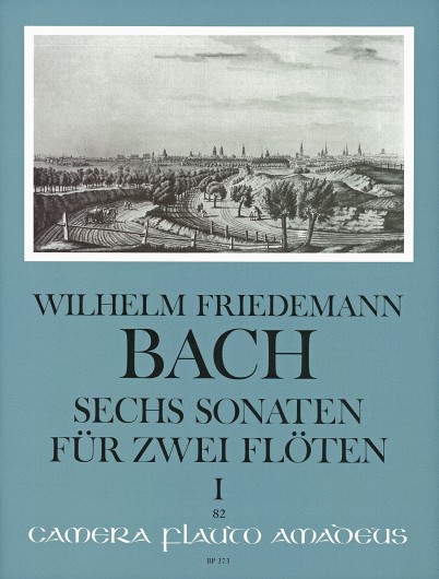 6 Sonatas Vol. 1, Sonatas 1-3, for 2 flutes, Set of parts
