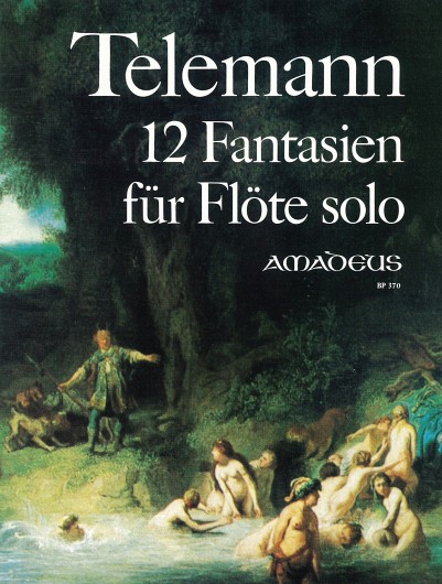 12 Fantasies, for flute