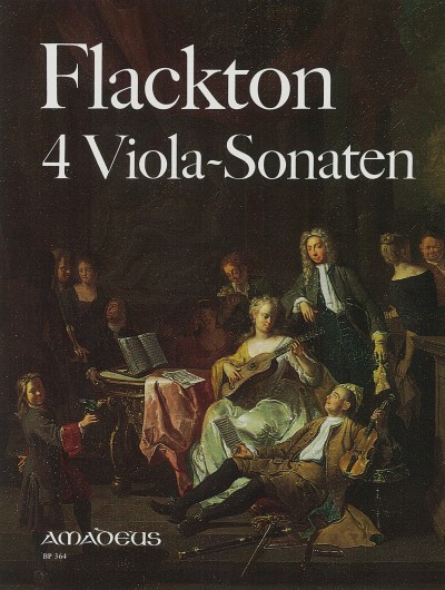 4 Viola Sonatas op. 2, for viola and basso continuo